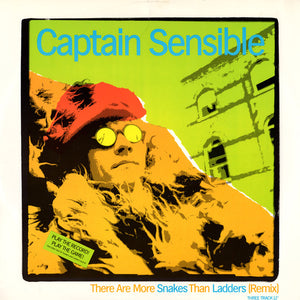 CAPTAIN SENSIBLE | THERE ARE MORE SNAKES THAN LADDERS (REMIX) 12"
