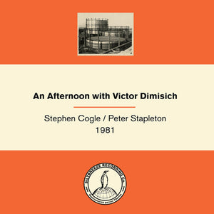STEPHEN COGLE / PETER STAPLETON | AFTERNOON WITH VICTOR DIMISICH (VINYL)