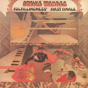 STEVIE WONDER | FULFILLINGNESS FIRST FINALE - US - SLEEVE BIT ROUGH - WRITING ON COVER