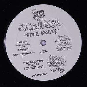 DA KNUT SAK | DEEZ KNUTS 12 - US PROMO - GENERIC SLEEVE