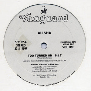 ALISHA | TOO TURNED ON - 12 - PROMO - GENERIC SLEEVE