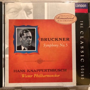 BRUCKNER / KNAPPERTSBUSCH | SYMPHONY NO 5
