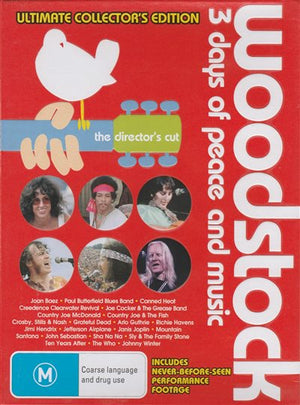 VARIOUS | WOODSTOCK - 40TH ANIVERSARY ULTIMATE COLLECTORS EDITION DIRECTORS CUT (4DVD)