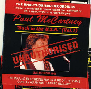 PAUL MCCARTNEY | BACK IN THE USA VOL 1