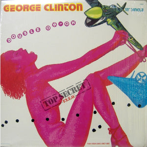 GEORGE CLINTON | DOUBLE OH OH - 12" - WRITING ON COVER - PUNCH HOLE