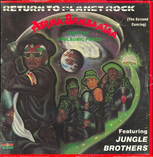 AFRIKA BAMBAATA / SOULSONIC FORCE FEAT JUNGLE BR | RETURN TO PLANET ROCK - THE SECOND COMING 12 - GREEN VINYL