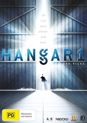 DOCUMENTARY | HANGAR 1 THE UFO FILES SEASON 1-2 (5 DVD)