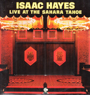 ISAAC HAYES | LIVE AT THE SAHARA TAHOE - 2LP - US - DIE CUT COVER