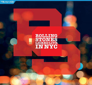 ROLLING STONES | LICKED LIVE IN NYC (2CD) (BONUS BLU RAY)