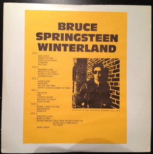 BRUCE SPRINGSTEEN | WINTERLAND - LIVE SAN FRANCISCO 1978 - 3XLP