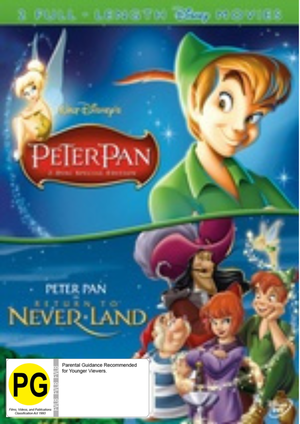 MOVIE FA | PETER PAN / PETER PAN IN RETURN TO NEVERLAND (3DVD)