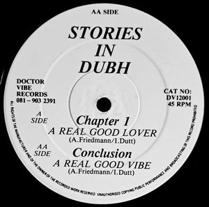 STORIES IN DUBH | REAL GOOD LOVER / CONCLUSION 12 - UK - GENERIC SLEEVE