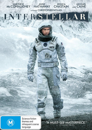 MOVIE SCI | INTERSTELLAR (DVD / ULTRAVIOLET)