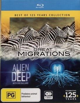 DOCUMENTARY | GREAT MIGRATIONS / ALIEN DEEP (4BLU-RAY)