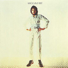 PETE TOWNSHEND | WHO CAME FIRST (REMASTERED) (DIGI)