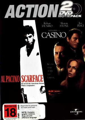 MOVIE TH | SCARFACE / CASINO (2DVD)