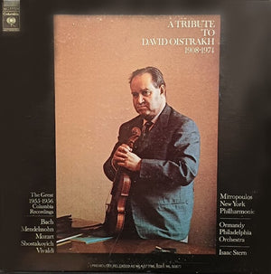 OISTRAKH DAVID | TRIBUTE TO DAVID OISTRAKH - 2LP
