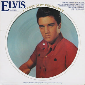 ELVIS PRESLEY | LEGENDARY PERFORMER VOL 3 - PICTURE DISC WITH BOOKLET