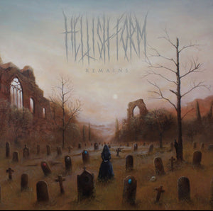 HELLISH FORM | REMAINS - TRANSLUCENT GOLD WITH SPLATTER