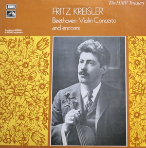 BEETHOVEN | VIOLIN CONCERTO - KREISLER STATE OPERA ORCH BLECH