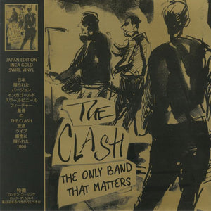 CLASH | ONLY BAND THAT MATTERS - GOLD VINYL - UNOFFICIAL