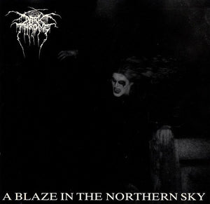 DARKTHRONE | BLAZE IN THE NORTHERN SKY - 2022 REISSUE - WHITE - HYPE STICKER