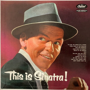 FRANK SINATRA | THIS IS SINATRA - US MONO - SEAM SPLITS