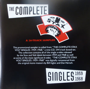 VARIOUS | COMPLETE STAX VOLT SINGLES SAMPLER