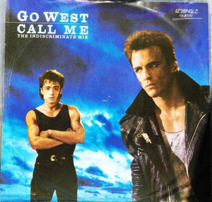 GO WEST | CALL ME - THE INDISCRIMINATE MIX - 12 INCH SINGLE - NZ / AUS