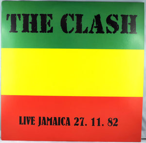 CLASH | LIVE JAMAICA 27 11 82 - RED MARBLED VINYL - UNOFFICIAL