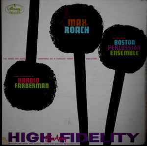 MAX ROACH | WITH THE BOSTON PERCUSSION ENSEMBLE
