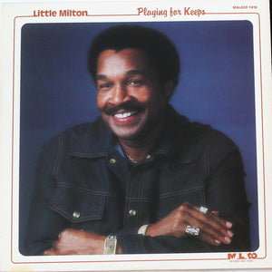 LITTLE MILTON | PLAYING FOR KEEPS - WRITING ON COVER