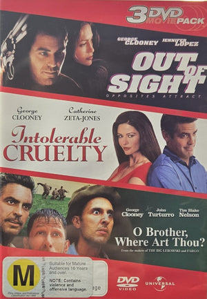 MOVIE DRA | OUT OF SIGHT / INTOLERABLE CRUELTY / O BROTHER WHERE ART THOU (3 DVD)