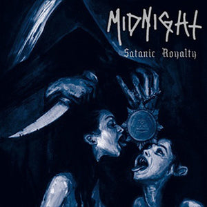 MIDNIGHT | SATANIC ROYALTY - 2014 REPRESS - BLUE /BLACK SPLATTER