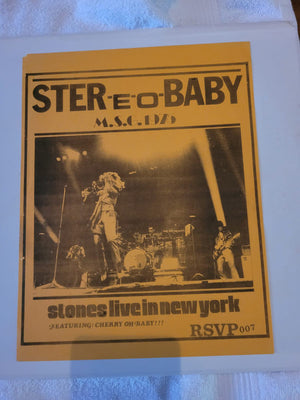 ROLLING STONES | STER E O BABY - LIVE 1975