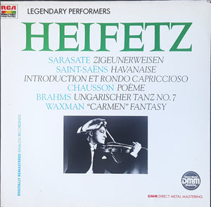 SARASATE / SAINT-SAENS / CHAUSSON / BRAHMS / WAXMAN | ZIGEUNERWEISEN / HAVANAISE / INTRODUCTION AND RONOD CAPRICCIOSO / POEME - HEIFETZ