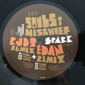 SOULS OF MISCHIEF | SPARK (RJD2 REMIX AND EDAN REMIX) - 12 - GENERIC SLEEVE WITH HYPE