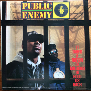 PUBLIC ENEMY | IT TAKES A NATION OF MILLIONS TO HOLD US BACK - US - ROUGH COPY