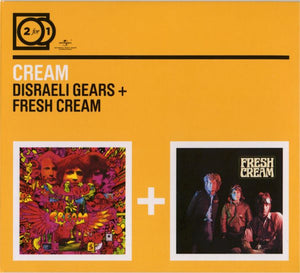 CREAM | DISRAELI GEARS / FRESH CREAM (2CD)