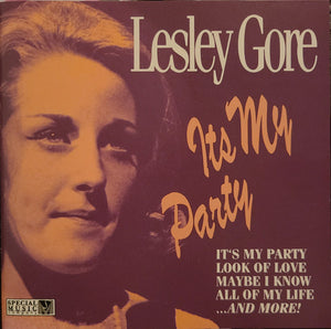 LESLEY GORE | ITS MY PARTY