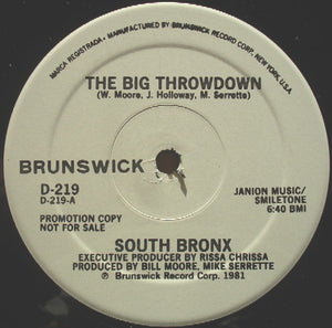SOUTH BRONX | BIG THROWDOWN 12 - US - GENERIC SLEEVE