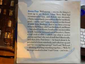 JIMMY PAGE | 1972 INTERVIEW - BLUE VINYL