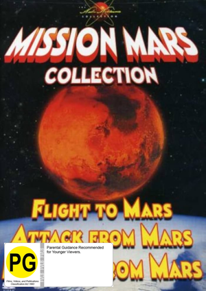 MOVIE SCI | MISSION MARS COLLECTION (3DVD) (ZONE 1)
