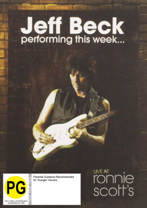 JEFF BECK | PERFORMING THIS WEEK LIVE AT RONNIE SCOTTS