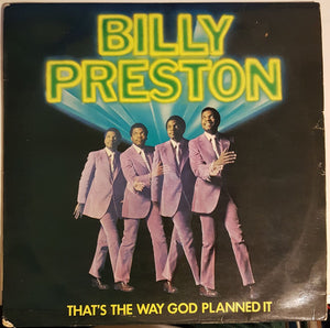 BILLY PRESTON | THATS THE WAY GOD PLANNED IT