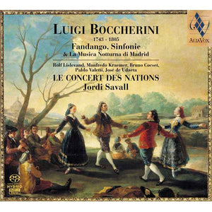 BOCCHERINI / SAVALL | FANDANGO/SINFONIE/LA MUSICA NOTTURNA DE MADRID (SACD) (DIGI)