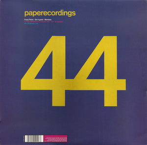 CRAZY PENIS | DO IT GOOD REMIXES 12 - UK - STICKER MARK ON SLEEVE