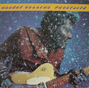 ALBERT COLLINS | FROSTBITE - STAMP ON COVER AND LABEL - WRITING ON COVER