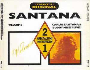 SANTANA | WELCOME/WITH BUDDY MILES LIVE (2CD)