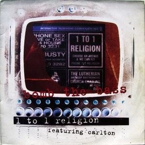 BOMB THE BASS | ONE TO ONE RELIGION - 12 - PICTURE SLEEVE